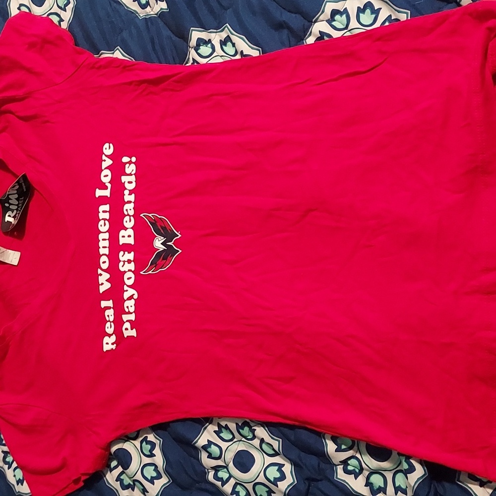 Washington Capitols ladies tee large NWT